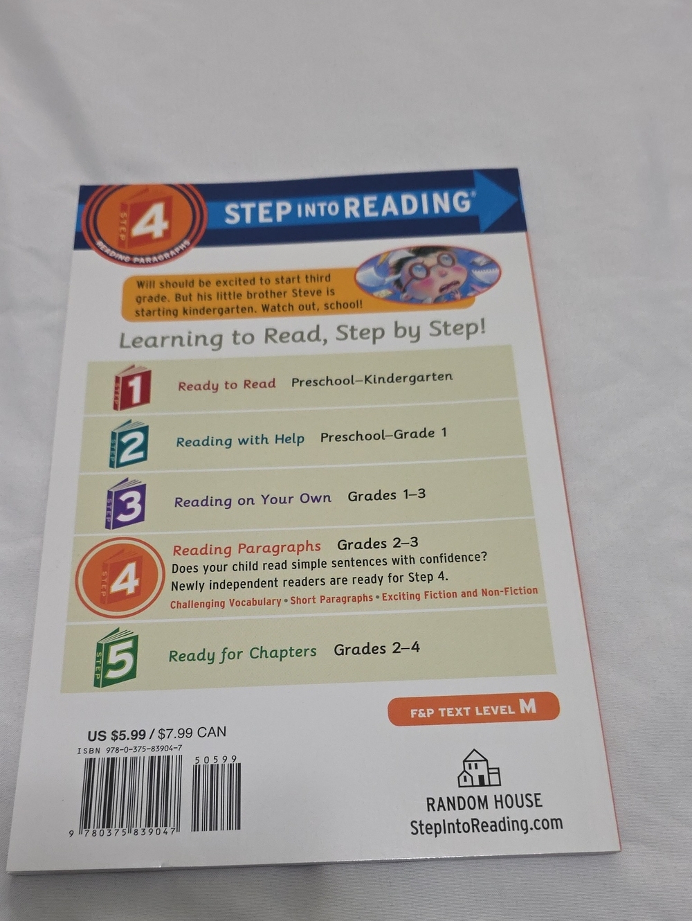 How Not To Start Third Grade- Level 4 Reader - Picture 2 of 4